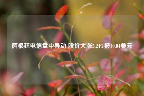 阿根廷电信盘中异动 股价大涨5.24%报10.04美元