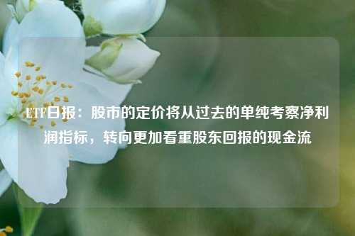 ETF日报：股市的定价将从过去的单纯考察净利润指标，转向更加看重股东回报的现金流